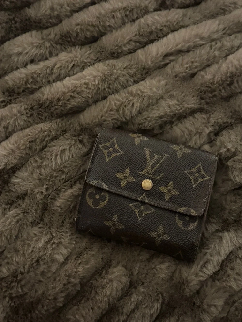 Louis Vuitton Monogram Snap Wallet - Dark Brown & Gold